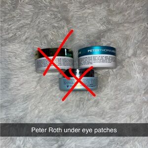 Peter Thomas Roth Eye Patches in Blue and Silver